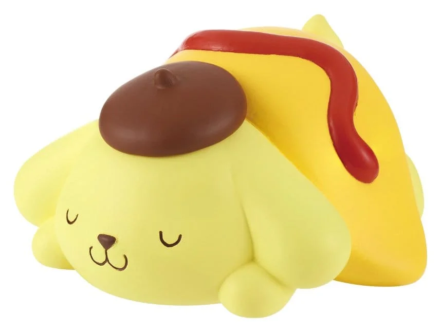 Sanrio Twinchees Mini Figures Pompompurin My Fav Color 5 cm Blind Pack - 1 Unidade